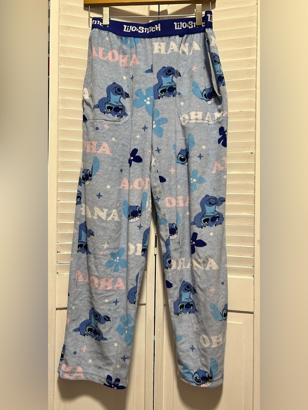 Disney Stitch pajama pants size Small Lilo & stitch
